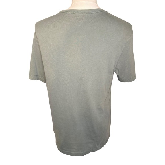 J Crew Broken In Slim Fit T Shirt Mens Medium Green‎ Cotton - Picture 3 of 8